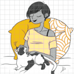 mon chat et moi, solar_ Djoina Amrani, Marion Ruffie_2
